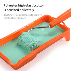 8pcs Paint Roller Set 2 Inches Small Fine Finish Paint Roller Kit With Tray