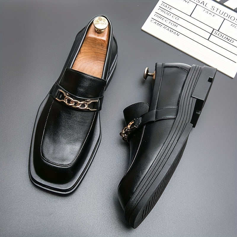 Women's Square Toe Loafers Slip On Soft Sole Shoes
