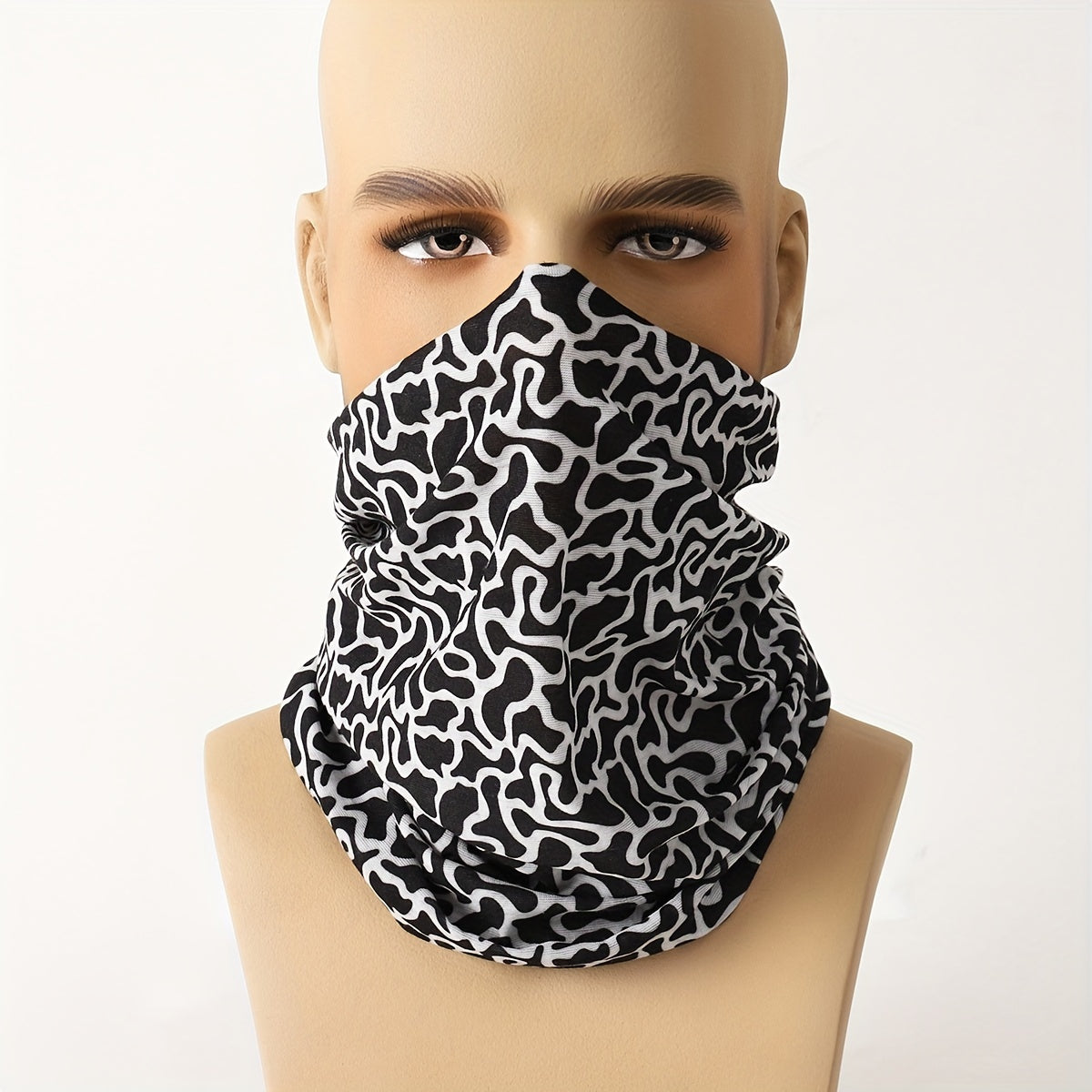 Men's Printed Cycling Neck Gaiter