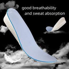 Height Increased Popcorn Memory Foam Insoles for Men Women