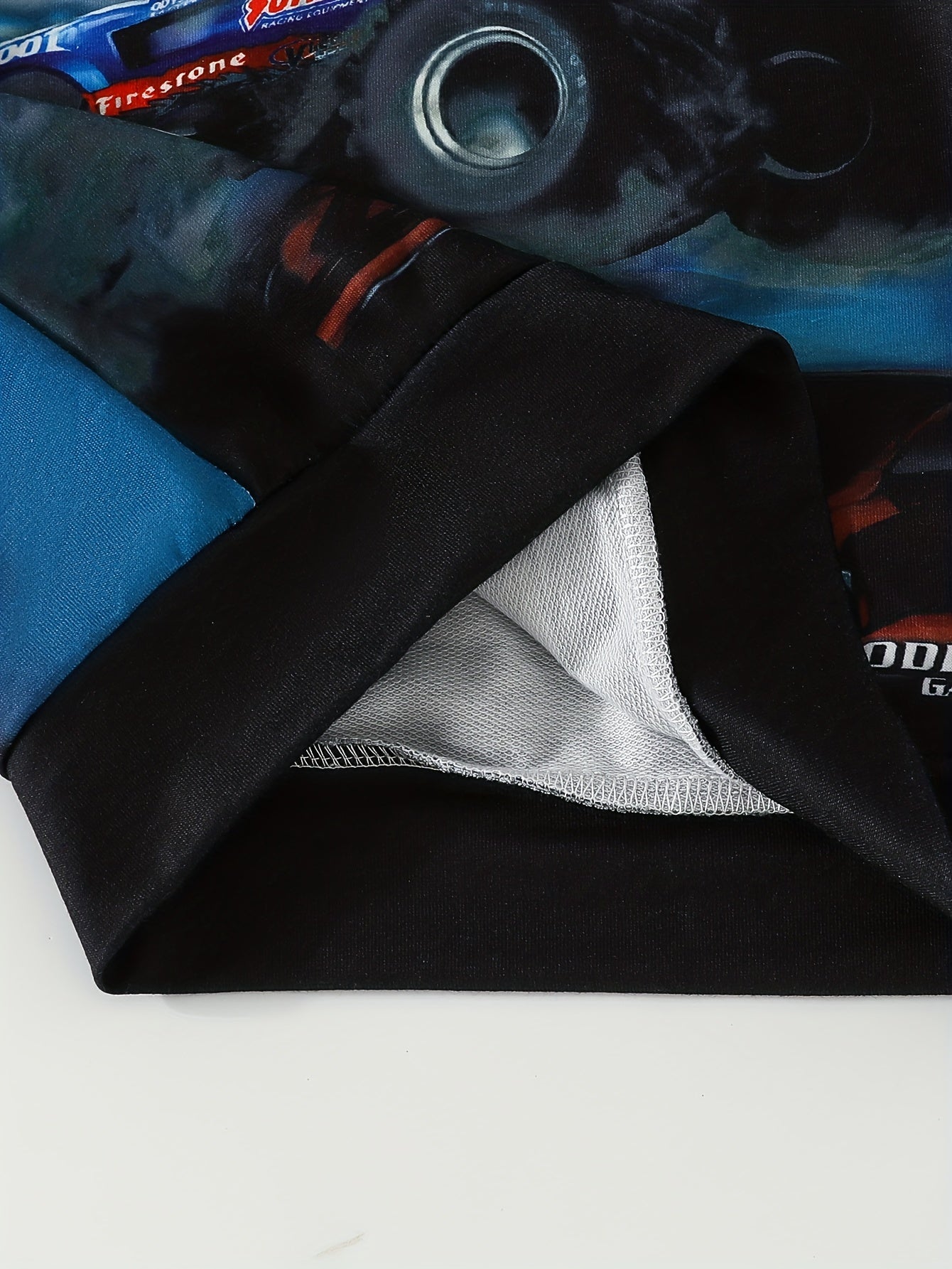 Off Road Vehicle 3D Print Boys Hooded Sweatshirt