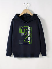 LEGENDARY Boys Hooded Sweatshirt Spring Fall Kids Clothing