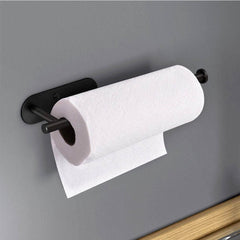 Kitchen Towel Holder Wall Mount Rack Adhesive Tissue Roll Holder