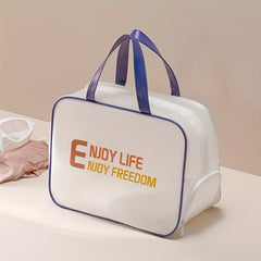 Large Capacity Portable Toiletry Bag with Dry and Wet Separation