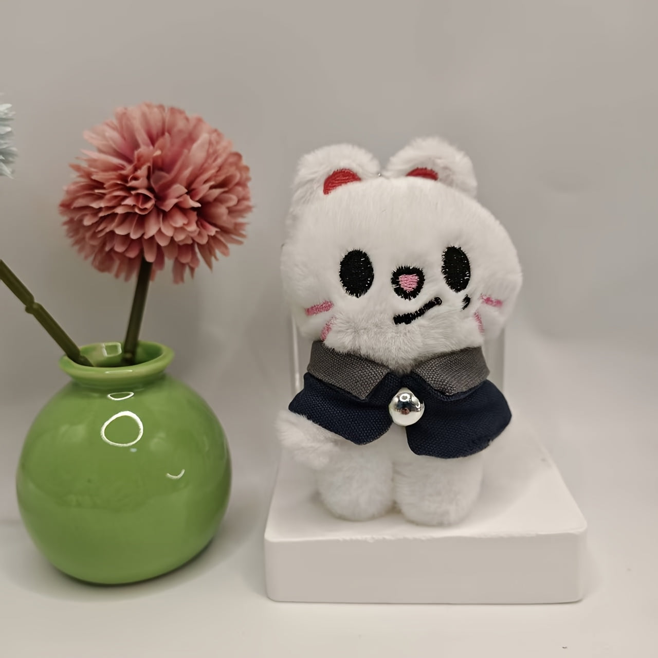 Magical Academy Plush Toy Animal & Floral Soft Polyester Stuffed Animal