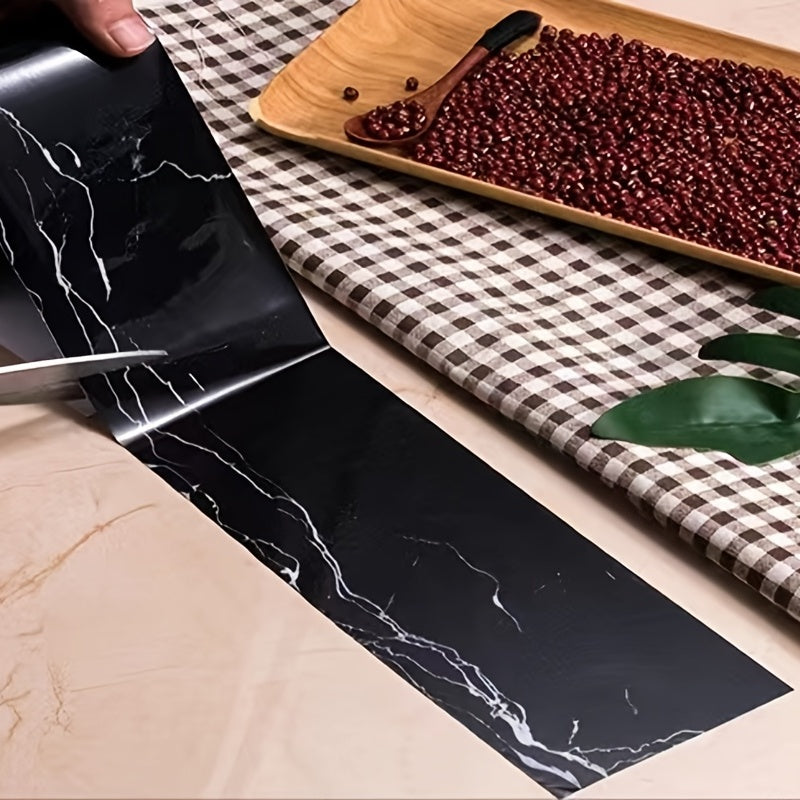 Marble Texture Peel And Stick Wall Border Sticker 9 499