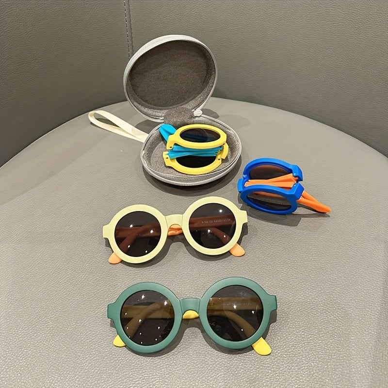 Kids Cartoon Sunglasses UV Protection with Box