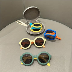 Kids Cartoon Sunglasses UV Protection with Box