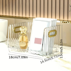 Stackable Desktop Storage Box Acrylic Makeup Organizer Perfume Display Rack