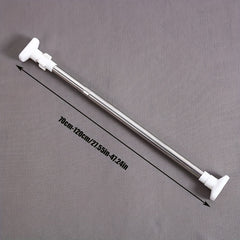 Telescopic Rod Punching Drying Straight Rod Shower Curtain Rod