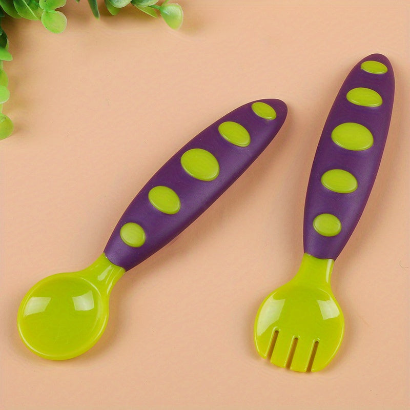 Baby Spoon Fork Set for Food Supplement Tableware