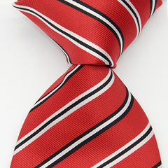 Men's Striped Necktie Small Gift for Relatives and Friends
