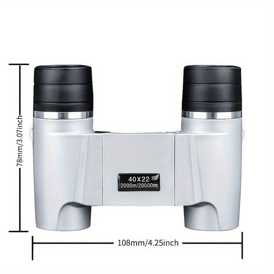 Portable HD Mini Binoculars for Camping & Travel