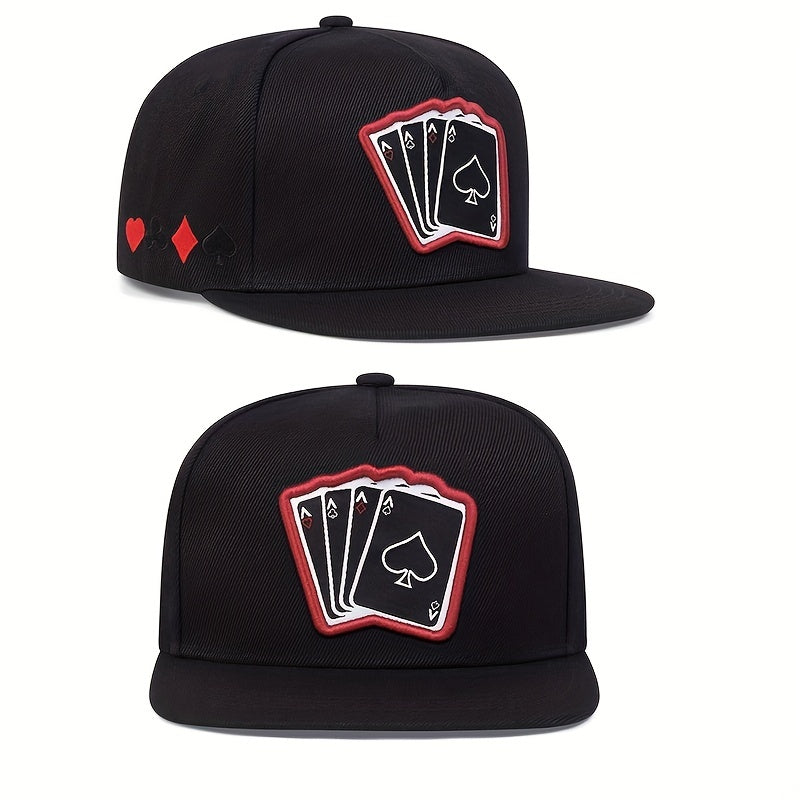 Hip Hop Men's Flat Brim Hat
