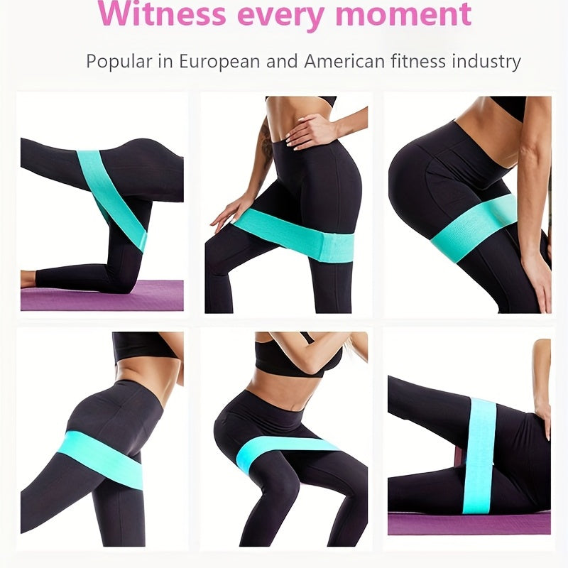 Yoga Elastic Band Tension Fitness Stretching Band Deep Squat Back Sports Belt