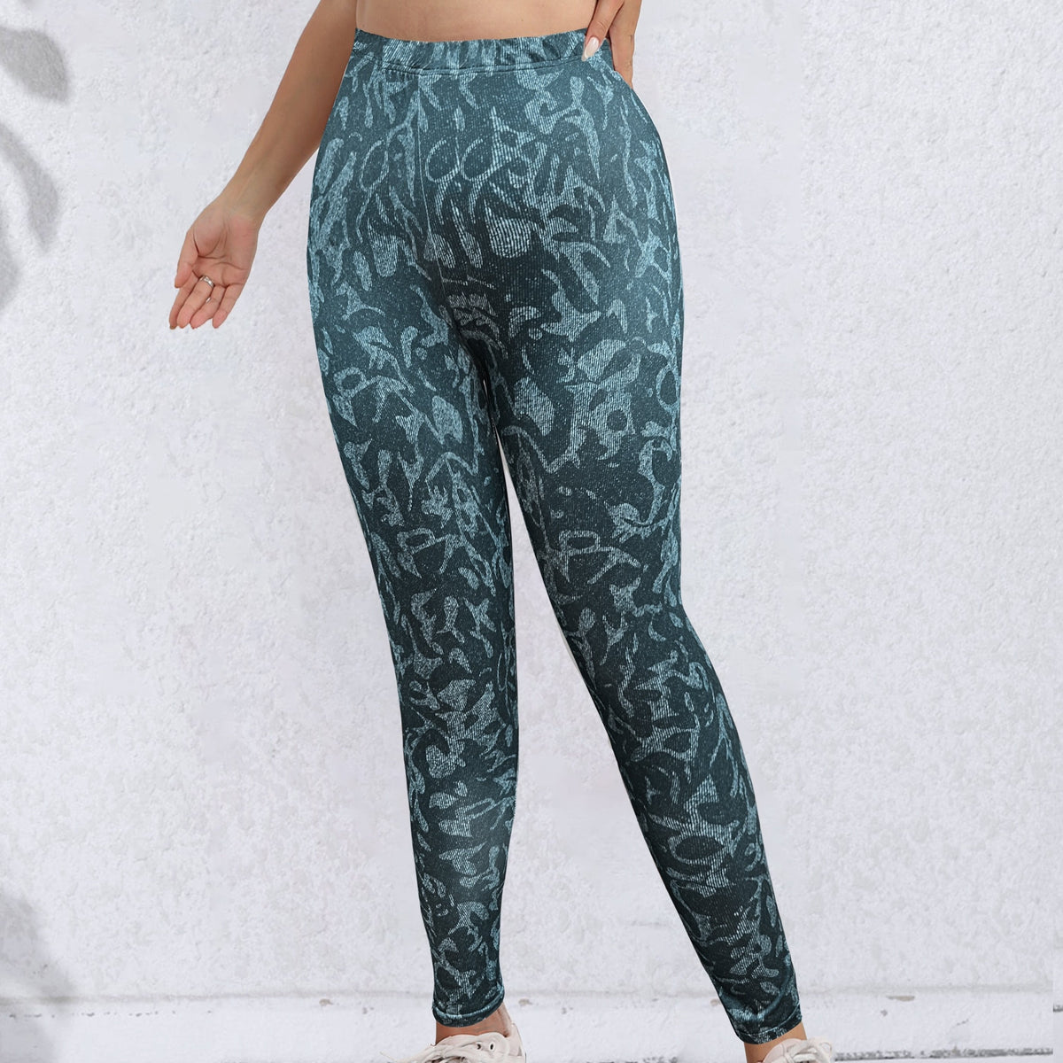 Every Stretchy Allover Print Skinny Leggings
