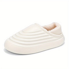 Boys Comfortable Non Slip Fleece House Shoes Soft Bottom Walking Shoes