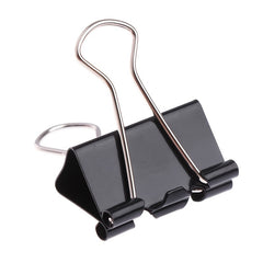 10 Pack Metal Binder Clips for Notes Letters & More