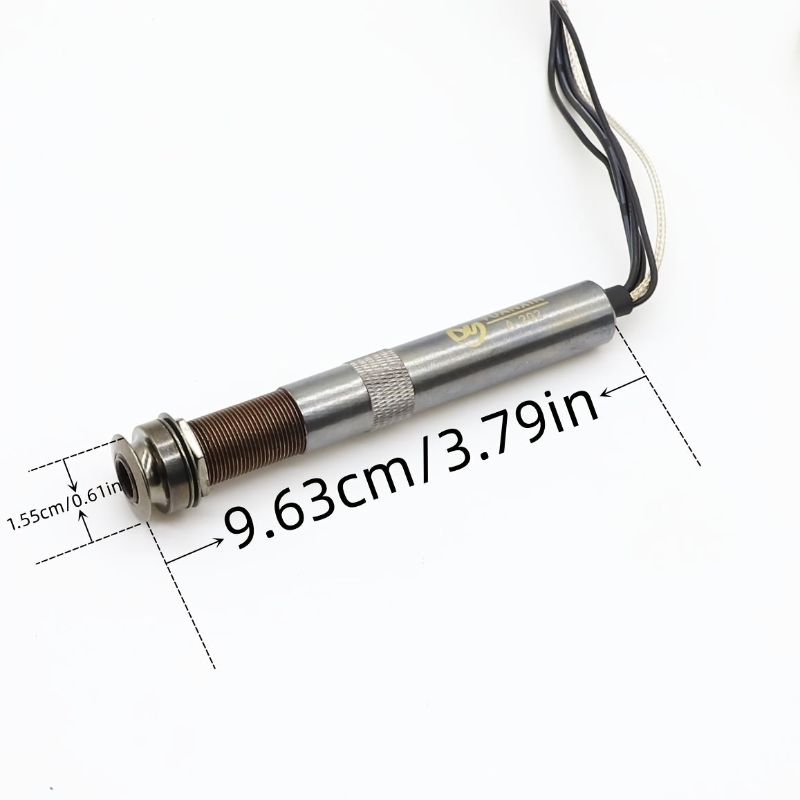 Guitar Soundhole MIC Volume Control Tail Nail Output