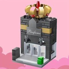 Mini Bricks Bread Shop Building Blocks Set
