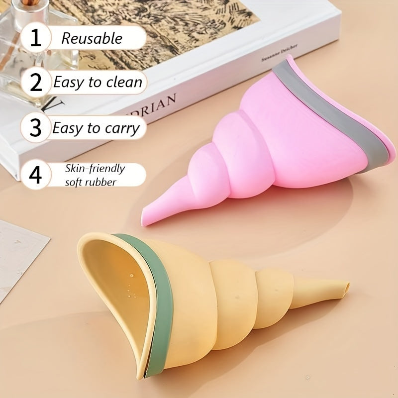 Female Urination Device Silicone Funnel Bag