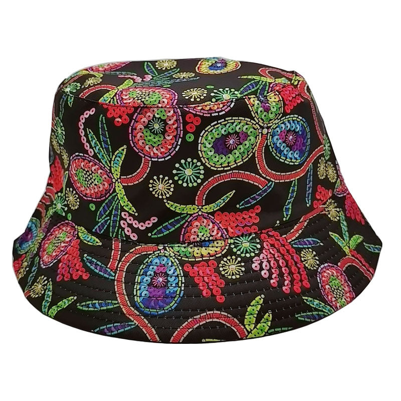 Novelty Pattern Bucket Hat Fisherman Cap Sun Hats