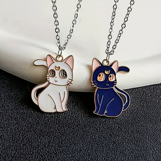 Cat Chain Necklace for Men and Women