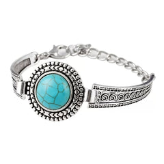 Vintage Style Turquoise Bangle Bracelet