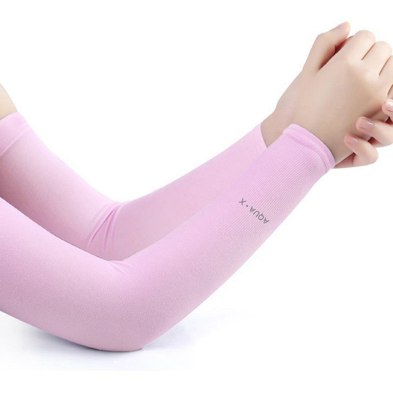 UV Protection Cooling Arm Sleeve for Outdoor Sports Golf Driving