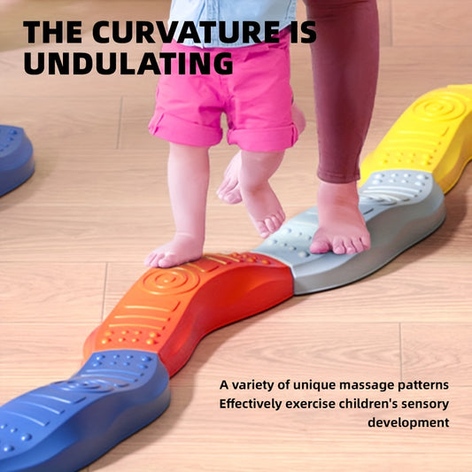 Colorful Kids' Balance Touch Board for Coordination & Sensory Development