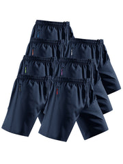Men's Quick Drying Sports Shorts with Drawstring and Pockets