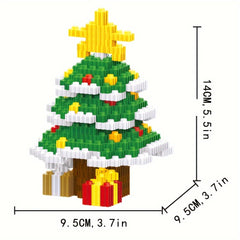 DIY Christmas Tree Building Blocks Assembly Toys
