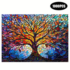 1000pcs Tree of Life Jigsaw Puzzle Adult Entertainment Ideal Gift