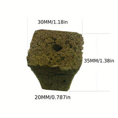 Organic Grow Sponge Seed Starter Plug Pods Replacement Root Growth Sponges