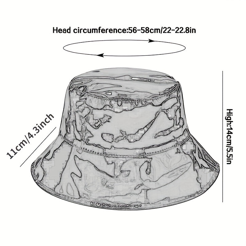 Women's Star Print UV Protection Sun Hat
