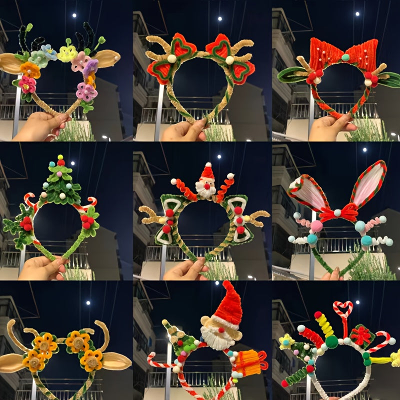 Colorful Twisted Stick Bouquet DIY Toy Material Kit