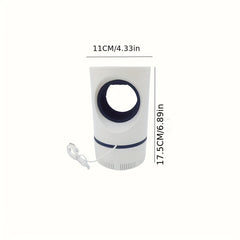 360u00b0 Photocatalytic UV Mosquito Killer Lamp USB Power Adapter