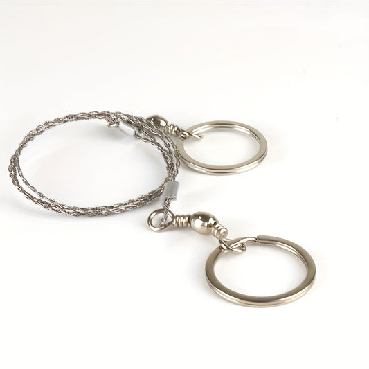Survival Wire Saw Portable Steel Wire Saw for Camping