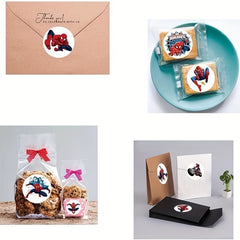 500pcs Spider Man Sticker Roll - DIY Decorative Graffiti Stickers