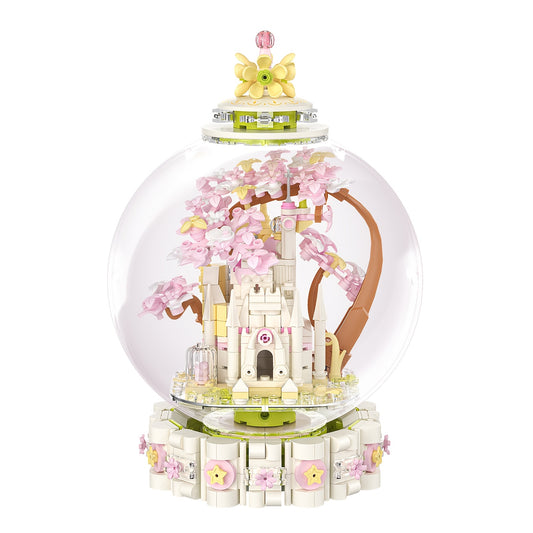 Fairytale Crystal Ball Castle Building Blocks Toys