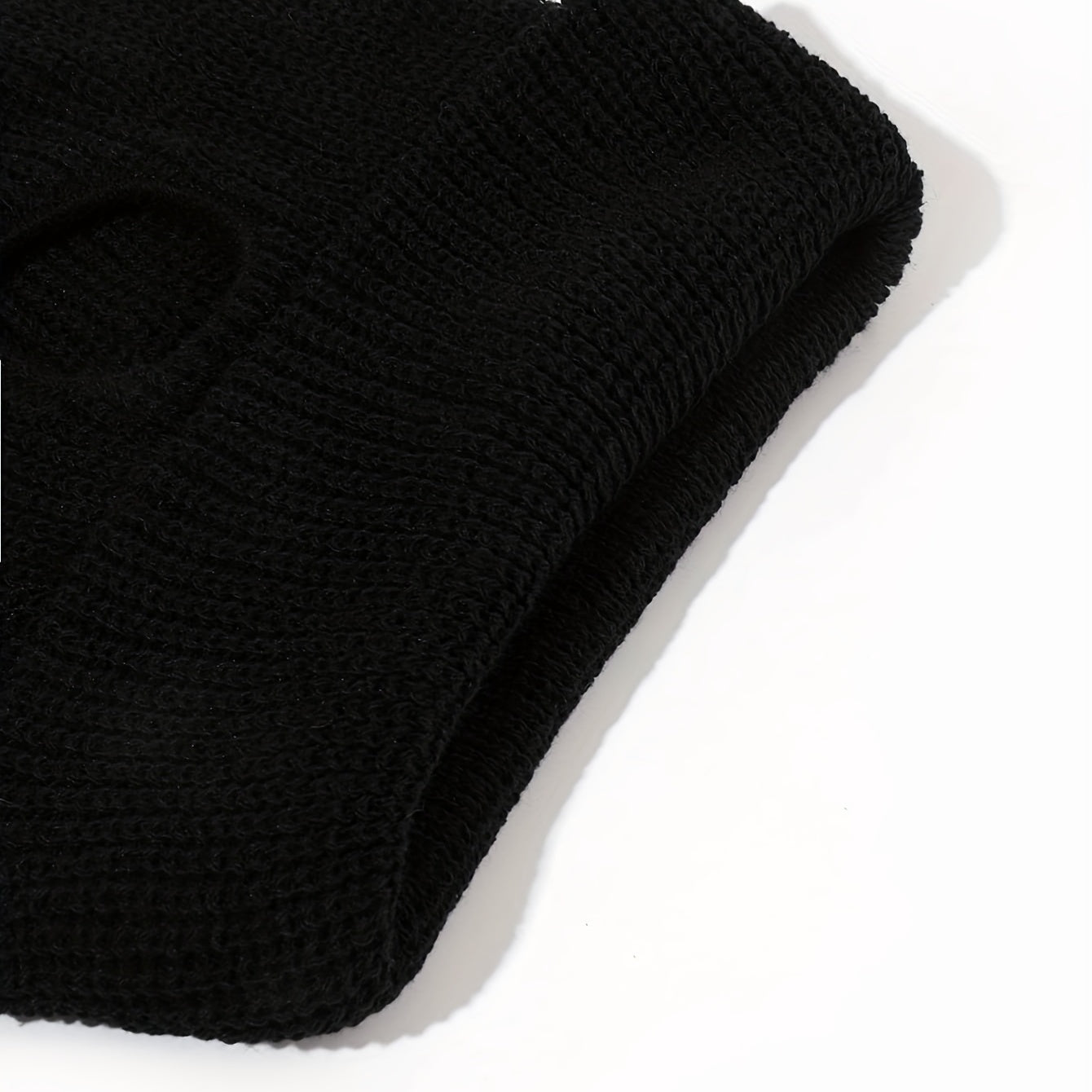 Unisex Thermal 2 Hole Knitted Mask Full Face Covering Outdoor Sports