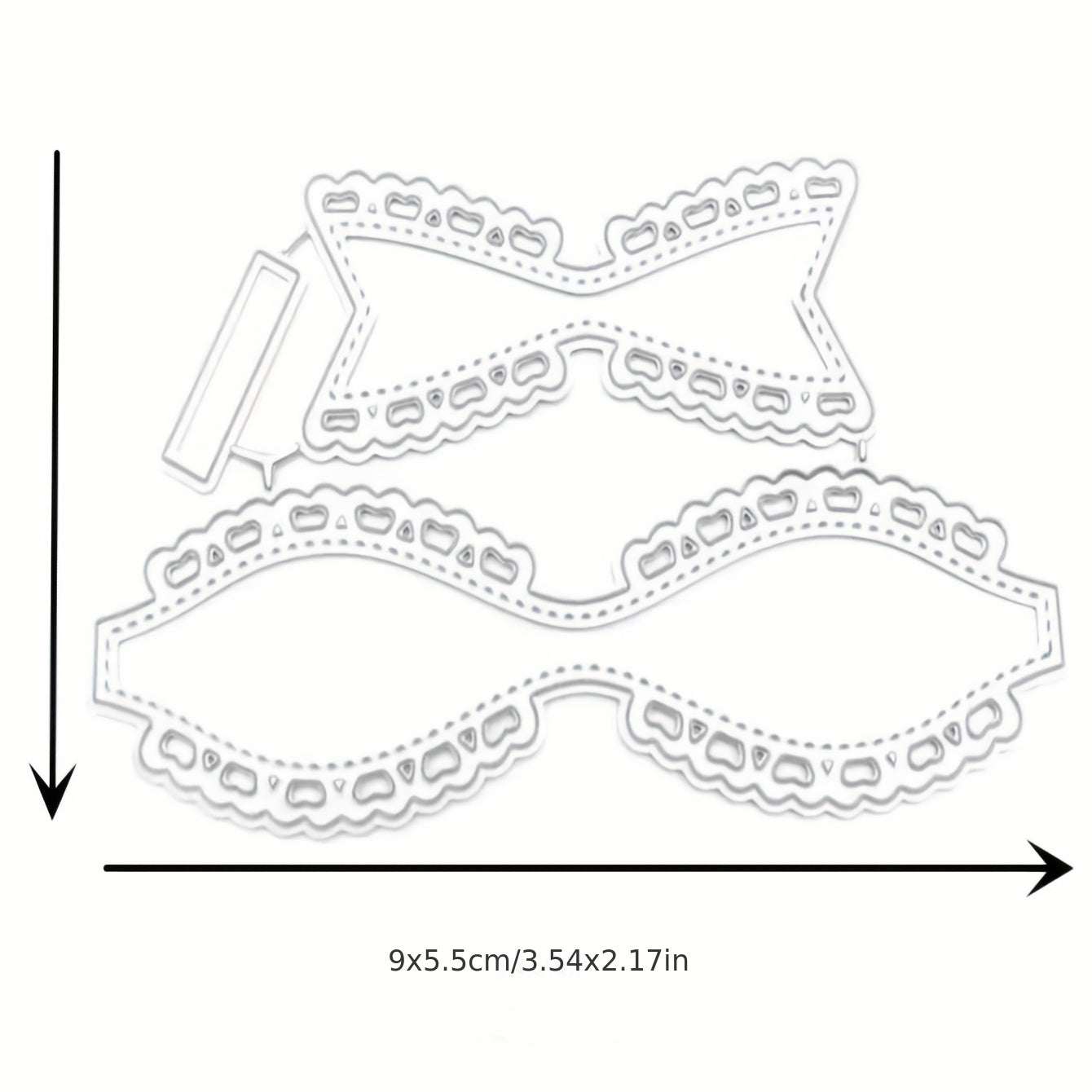 1pc Bowknot DIY Metal Embossing Scrapbooking Die