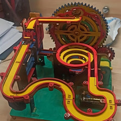 DIY Science Invention Track Ball Building Blocks