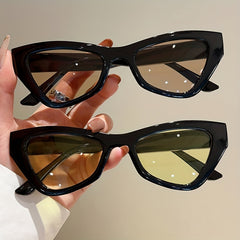 Y2K Cat Eye Sunglasses Vintage Jelly Shades UV400