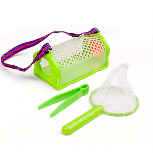 Kids Outdoor Adventure Insect Observation Box with Magnifying Glass