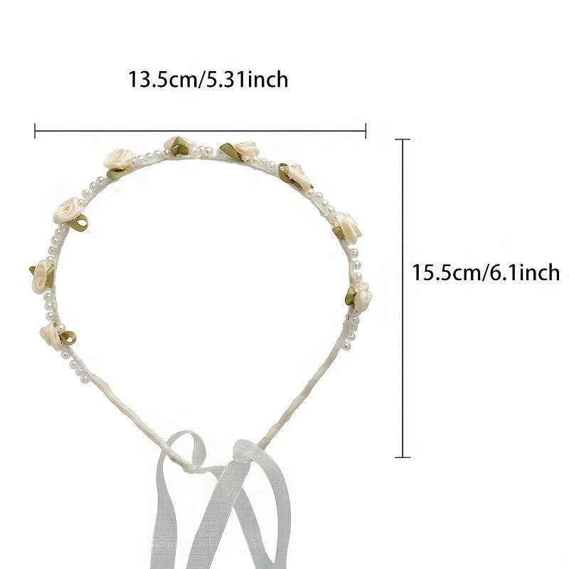 Boho Flower HairBand Braided HeadBand Women Hair Accessories