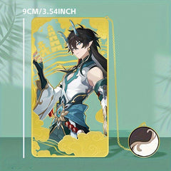 Shining Star Anime Rain Boy Girl Metal Bookmark