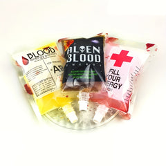 20pcs Halloween Blood Bags 250ml Drink Containers Party Favors