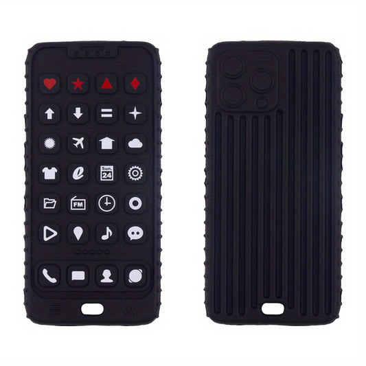 Soft Teether For Babies Phone - Teething Toy For Babies Boys Girls