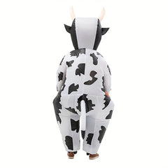 Inflatable Cow Costume Set - Perfect for Parties, Halloween, Stage Performances